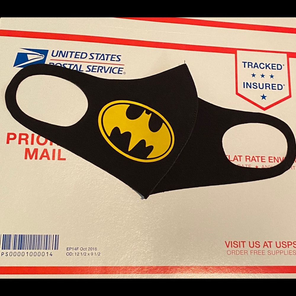 Batman Face Mask - Picture 6 of 8